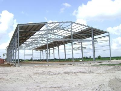 Làm nhà kho xưởng tại Hóc Môn